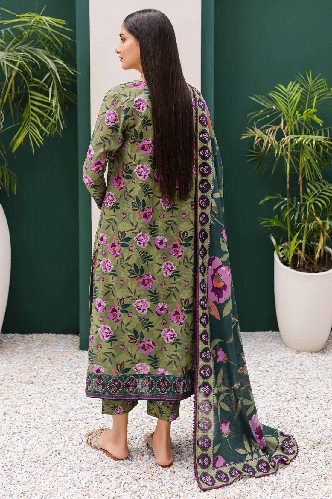 Arna Print Khaddar By RTI D-9317 by Rashid Textile, photo 2