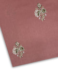 Embroidered Lawn – Tea Pink fabric