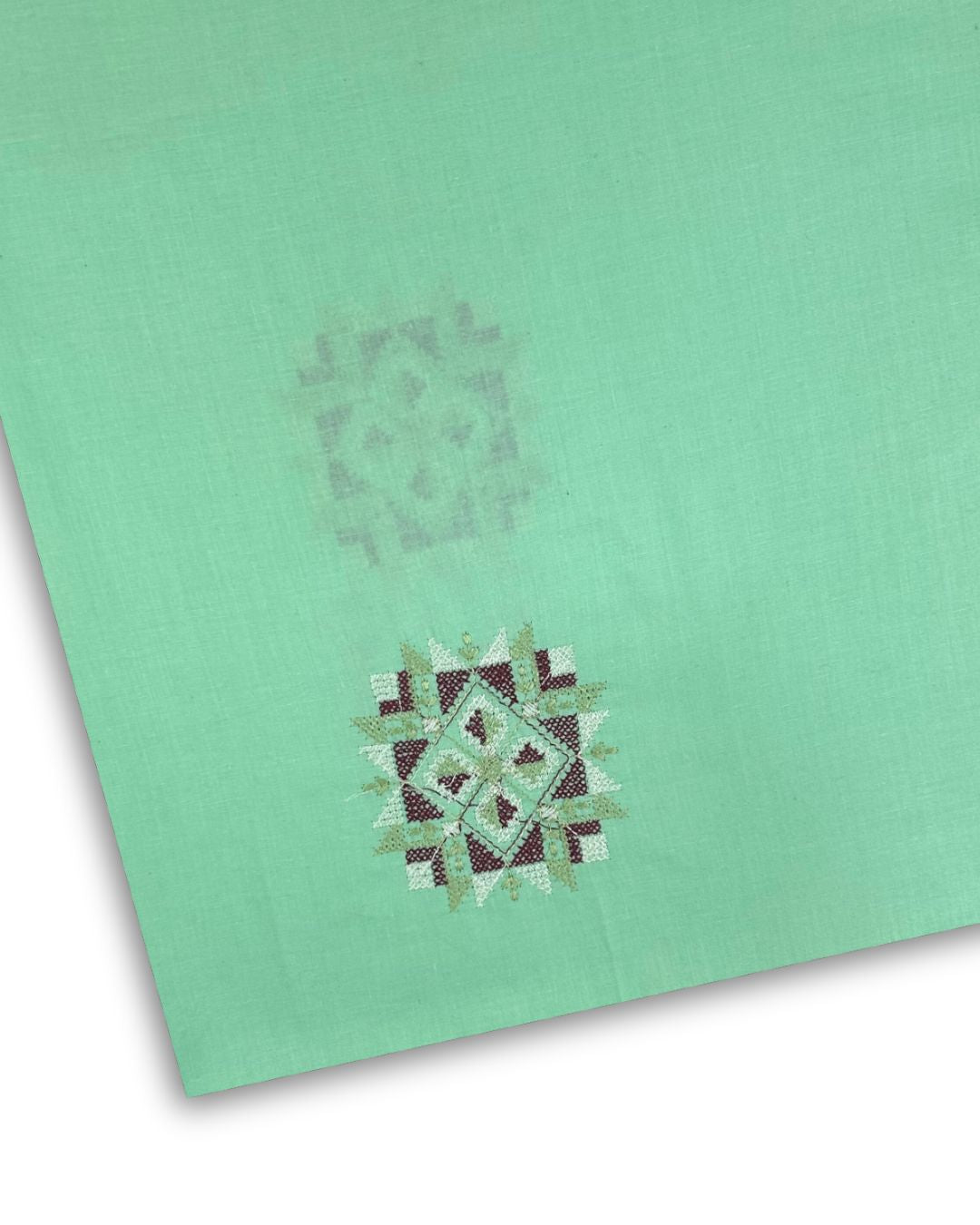 Embroidered Lawn – Mint fabric