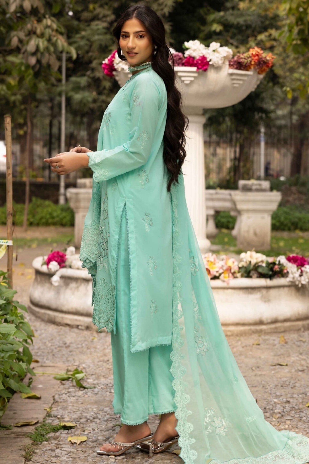 Shaista Festive Lawn D-196, photo 2