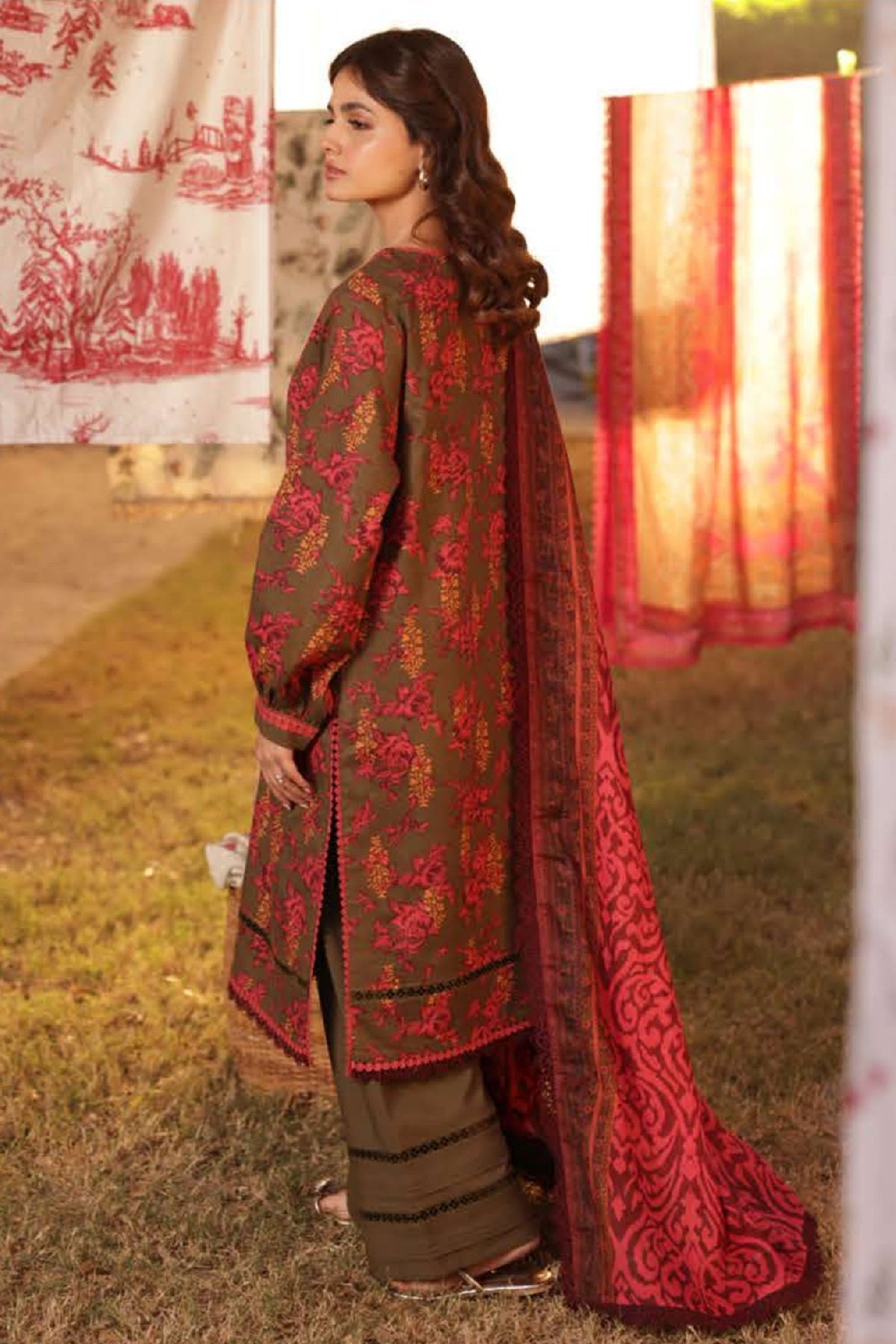 Asim Jofa Print Lawn AJUBJ-19, photo 2