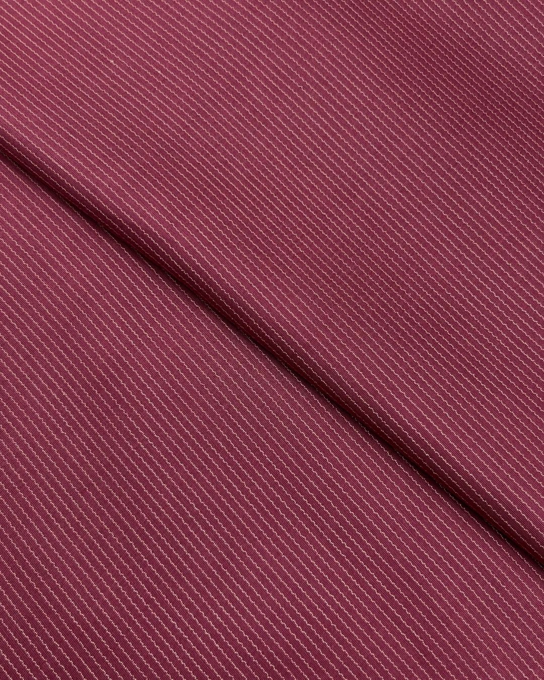 Maisuri Lawn – Maroon (SMLP-S26-0002), self-textured lawn fabric by the meter