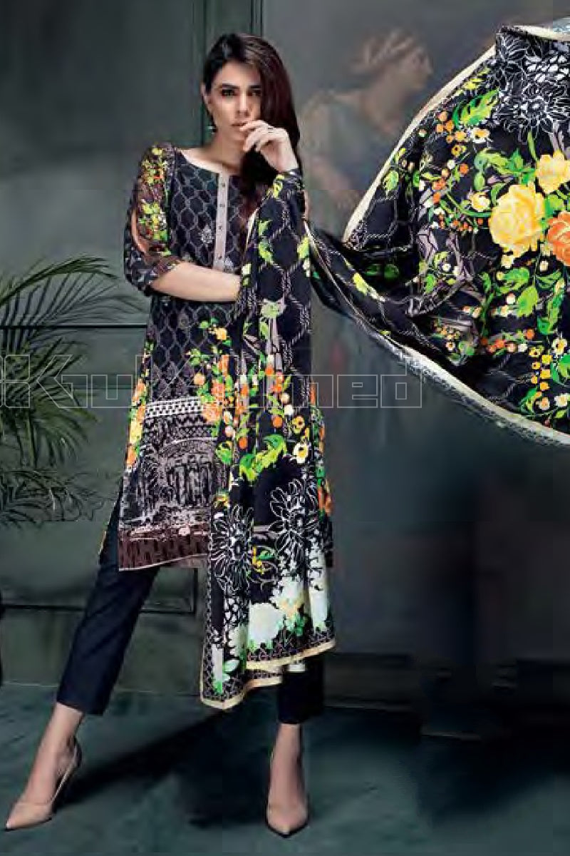 Gul Ahmed Linen TM-3A Two Piece – Gul Ahmed 2-piece unstitched suit