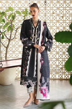Qalamkar Qprints Linen QW-01A (Tyana) – Qalamkar 3-piece unstitched suit