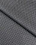 Check Lawn – Grey, self-textured lawn fabric by the meter