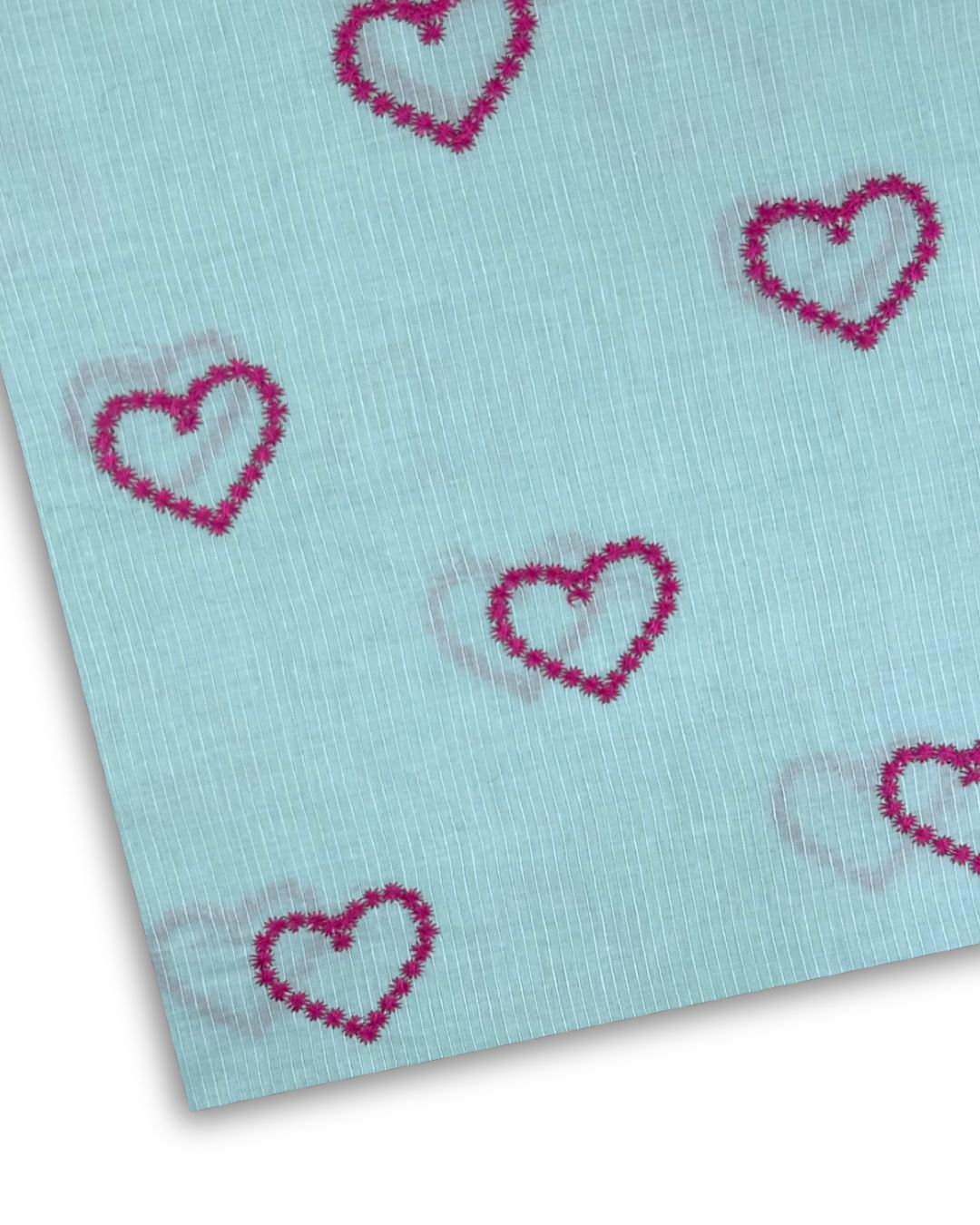 Embroidered Lawn – Ice Blue fabric