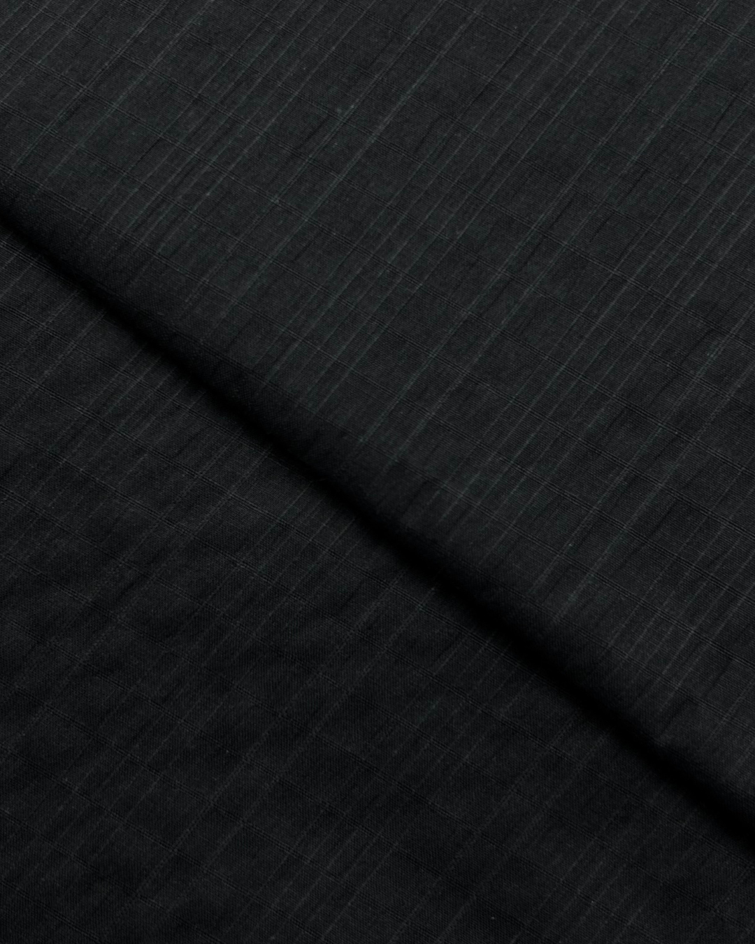 Wide Katpana Lawn – Black (BKLW-S25-0001), self-textured lawn fabric by the meter