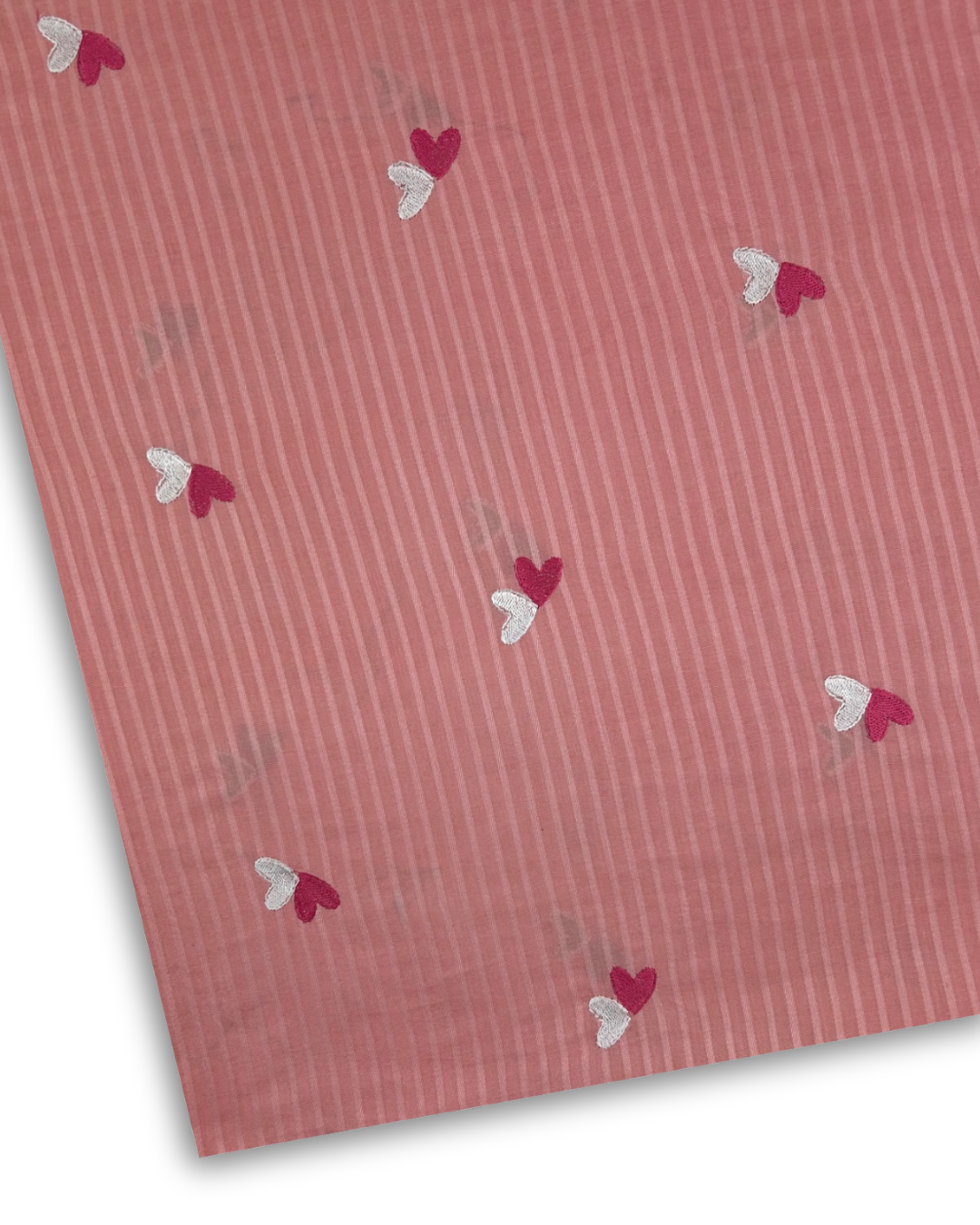 Embroidered Lawn – Peach fabric