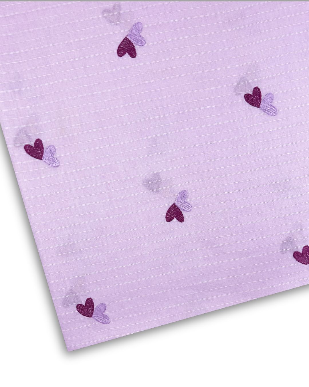 Embroidered Lawn – Mauve (MEL-S26-090), embroidered lawn fabric by the meter
