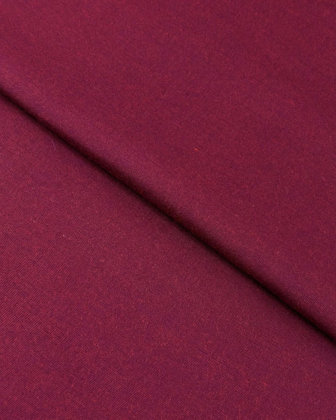 Wool Marina – Maroon fabric