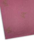 Embroidered Lawn – Tea Pink (MEL-S26-103), embroidered lawn fabric by the meter
