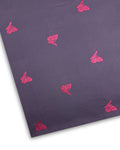 Embroidered Lawn – Purple (MEL-S26-082), embroidered lawn fabric by the meter