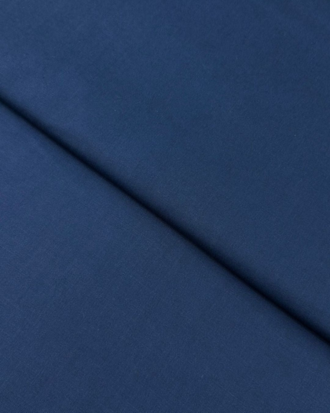 Wool Marina – Steel Blue, plain marina fabric by the meter