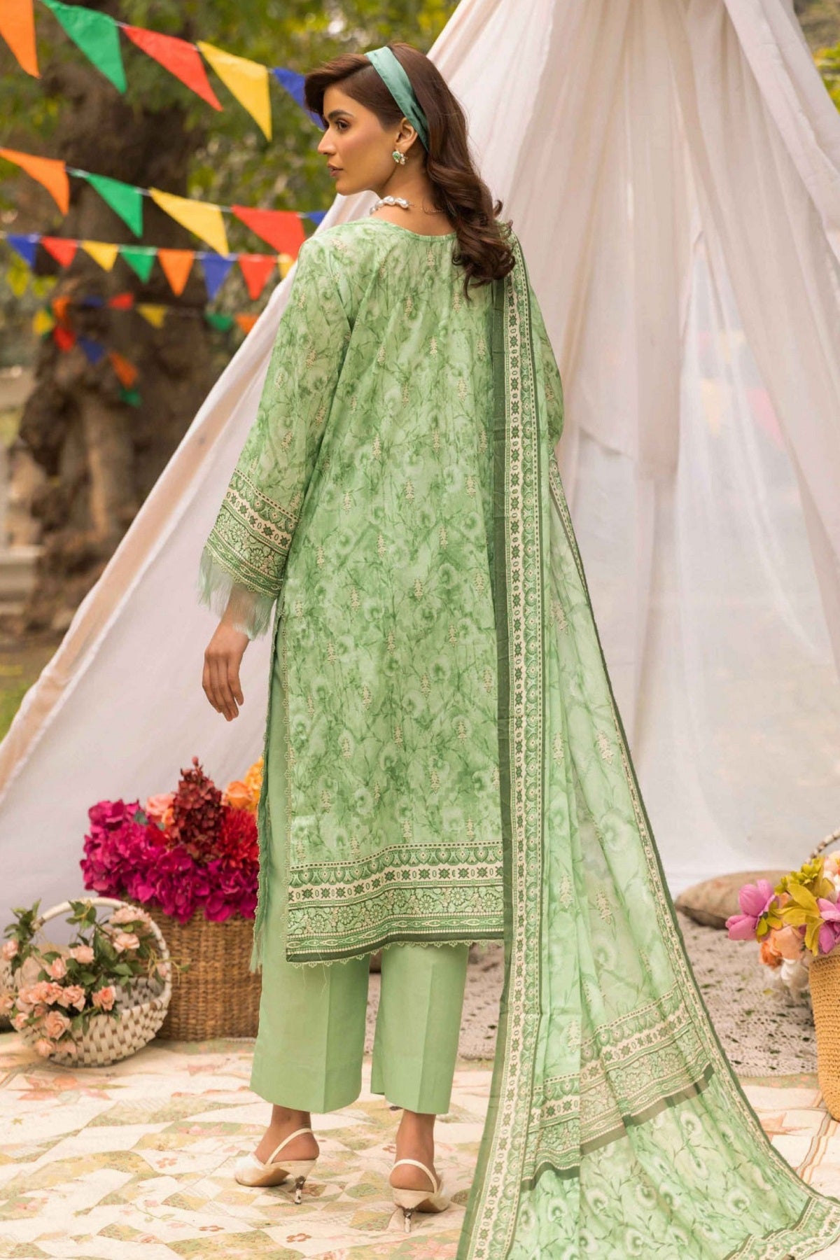 Shaista Printkari Lawn D-201, photo 2