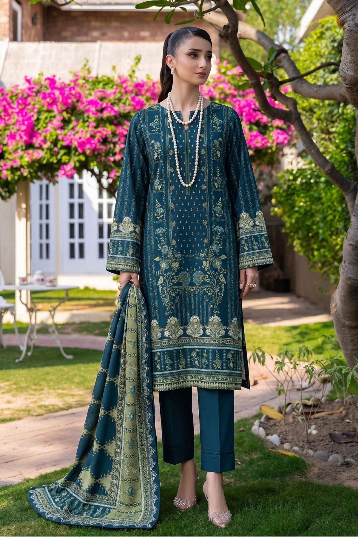 Rang Print Linen By Motifz 2641 – Motifz 3-piece unstitched suit