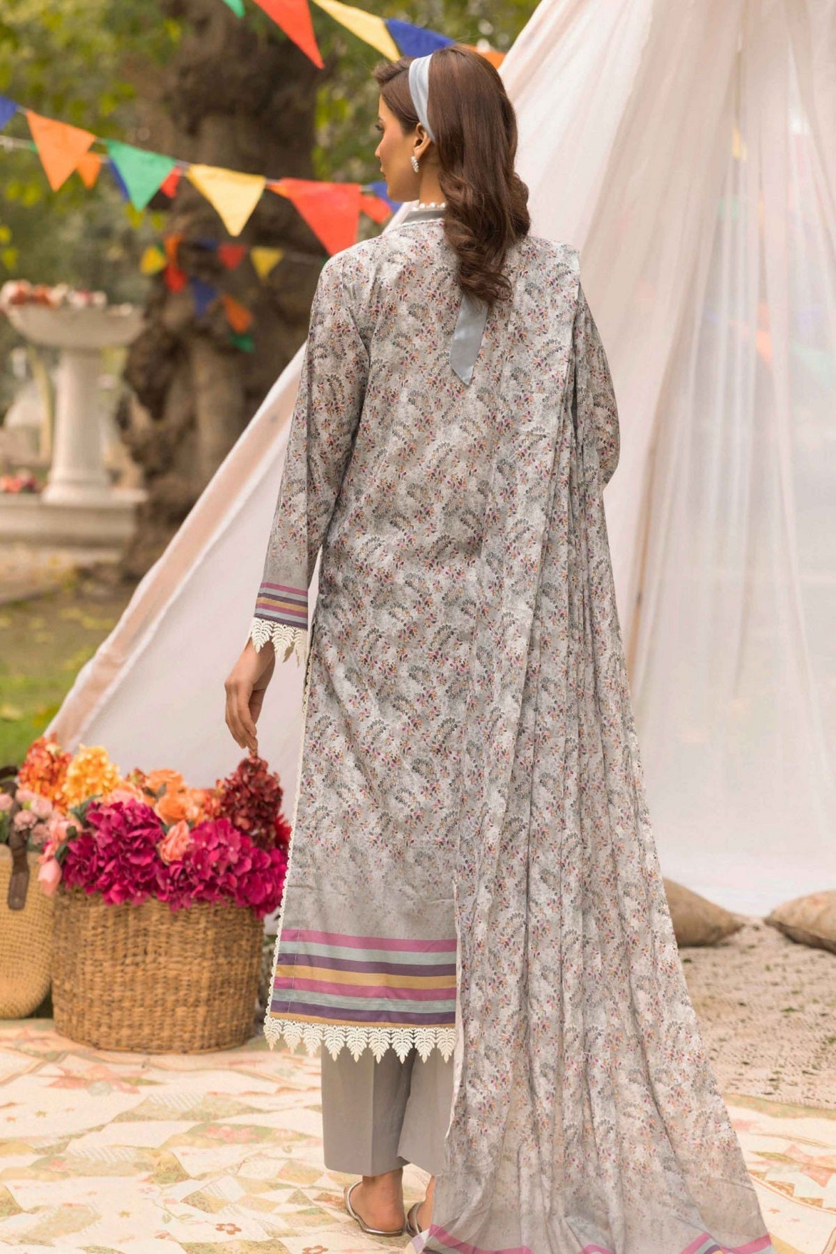 Shaista Printkari Lawn D-202, photo 2