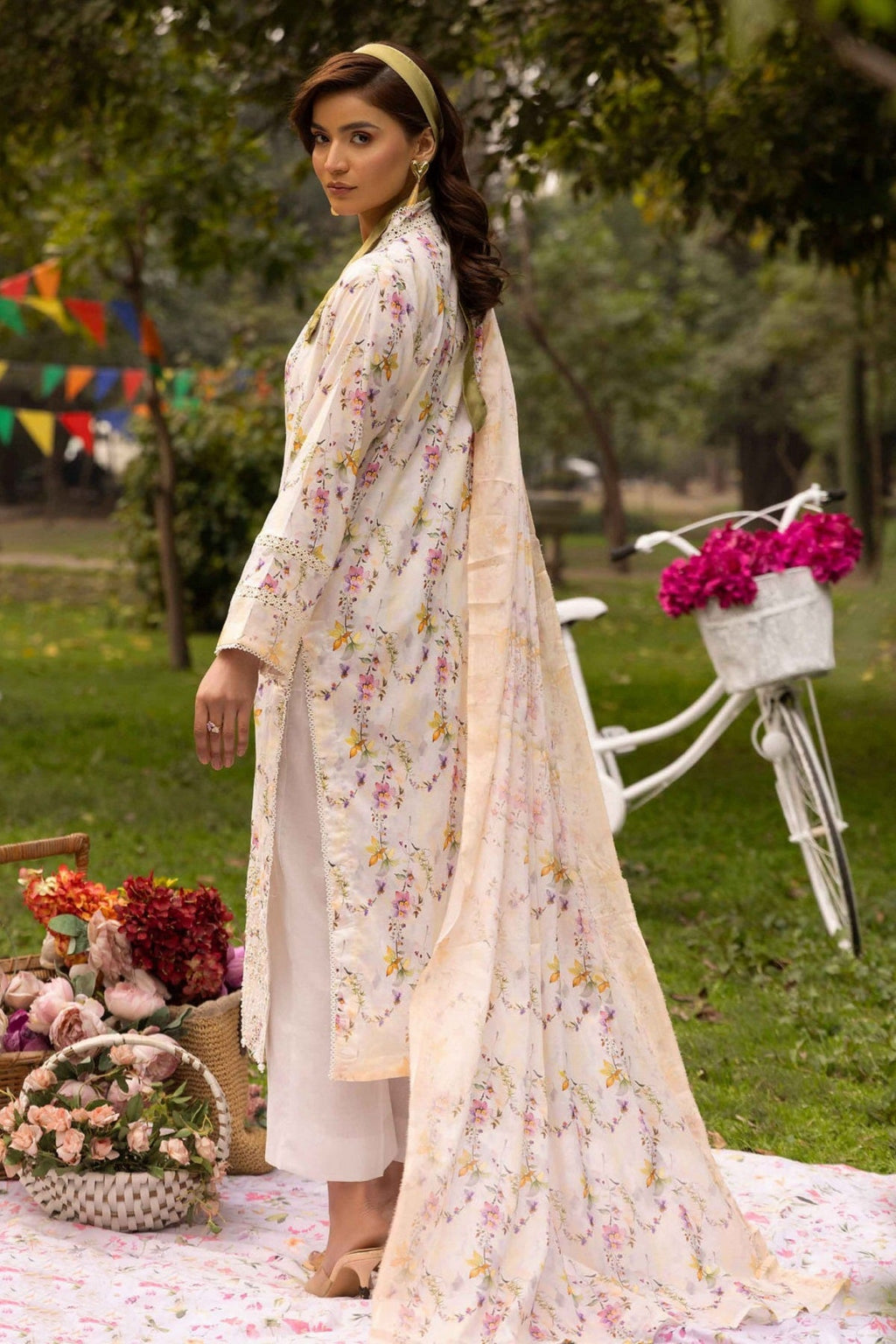 Shaista Printkari Lawn D-204, photo 2