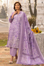 Shaista Printkari Lawn D-205 – Shaista 3-piece unstitched suit
