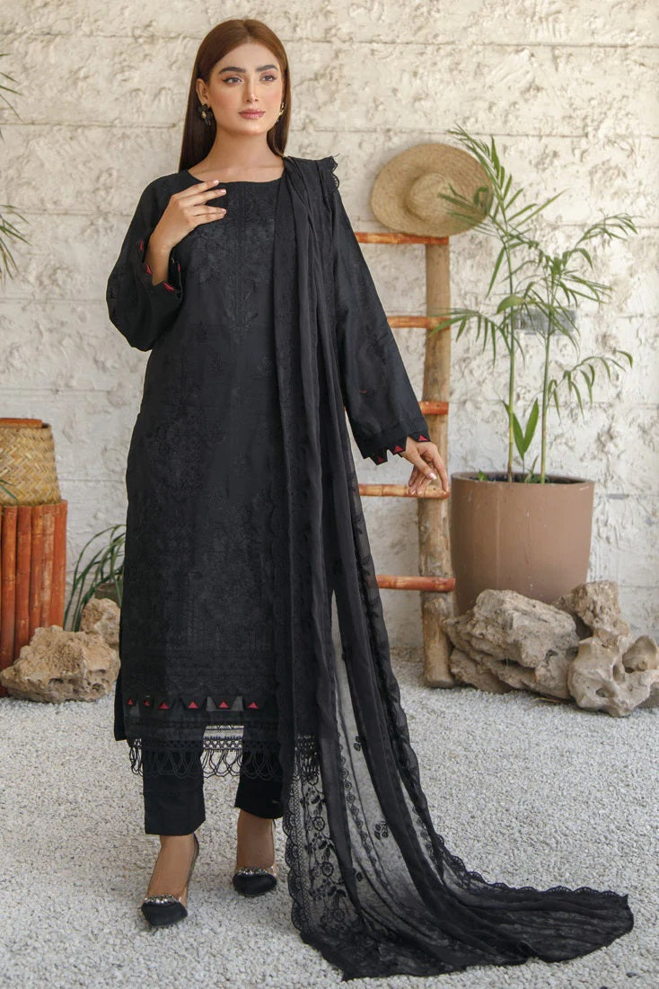 Marjjan Premium Lawn MNC-207A – Marjjan 3-piece unstitched suit