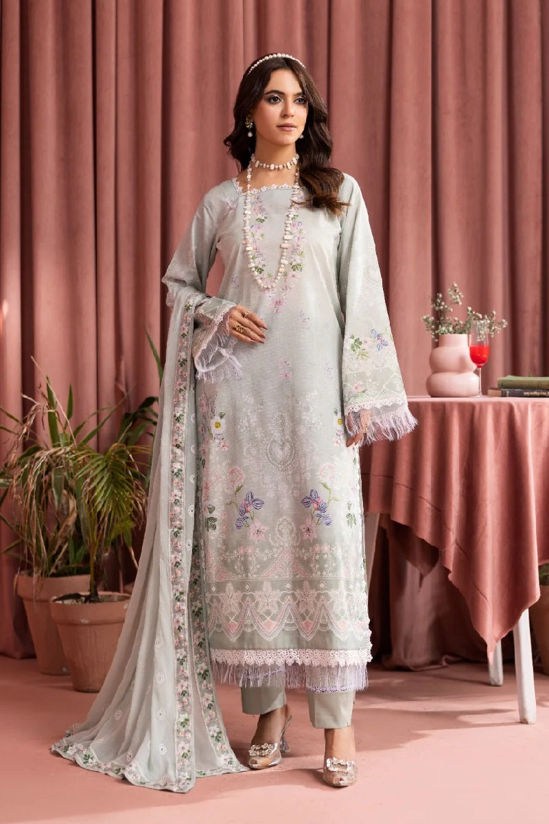 Pankh Bahar Print Lawn By Azam Arts D-2247 – Azam Arts 3-piece unstitched suit