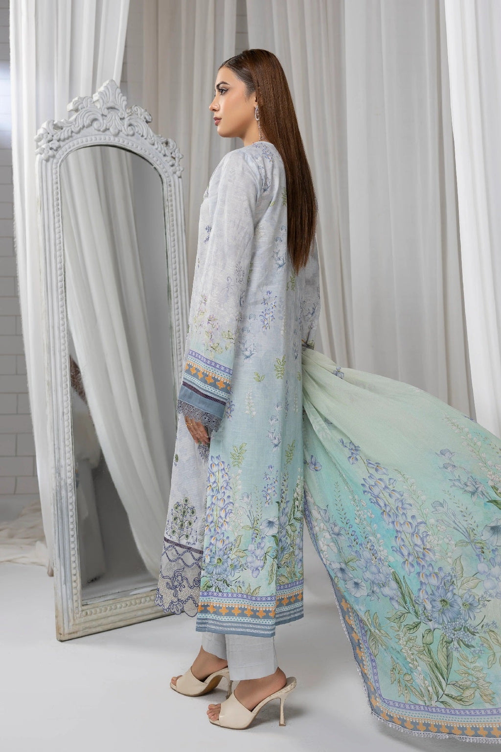 Rangoon Lawn By Azam Arts D-2264, photo 2