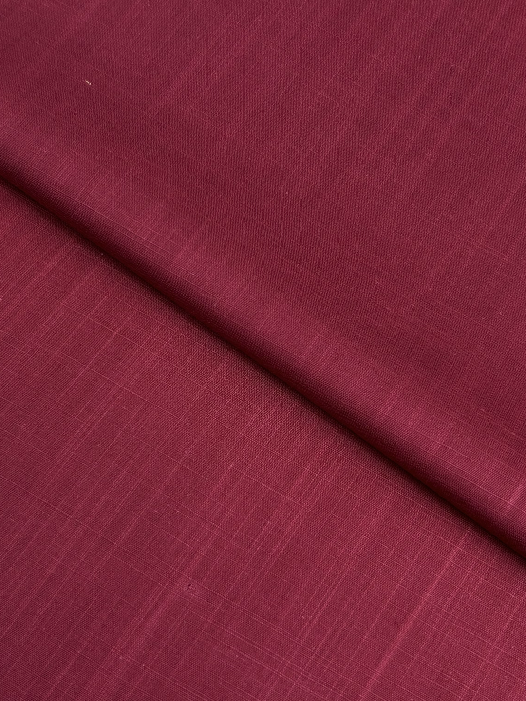 Slub Intermix Lawn – Red (MIL-S25-0019), plain lawn fabric by the meter