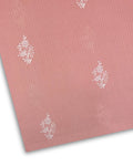 Embroidered Lawn – Peach (MEL-S26-125), embroidered lawn fabric by the meter