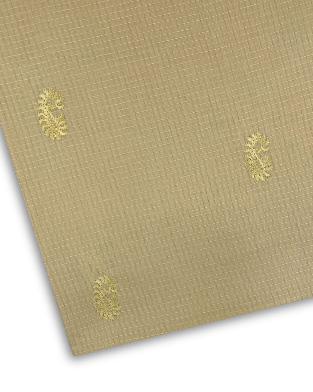 Embroidered Lawn – Peach fabric