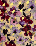 Golden Broshia Print Lawn fabric
