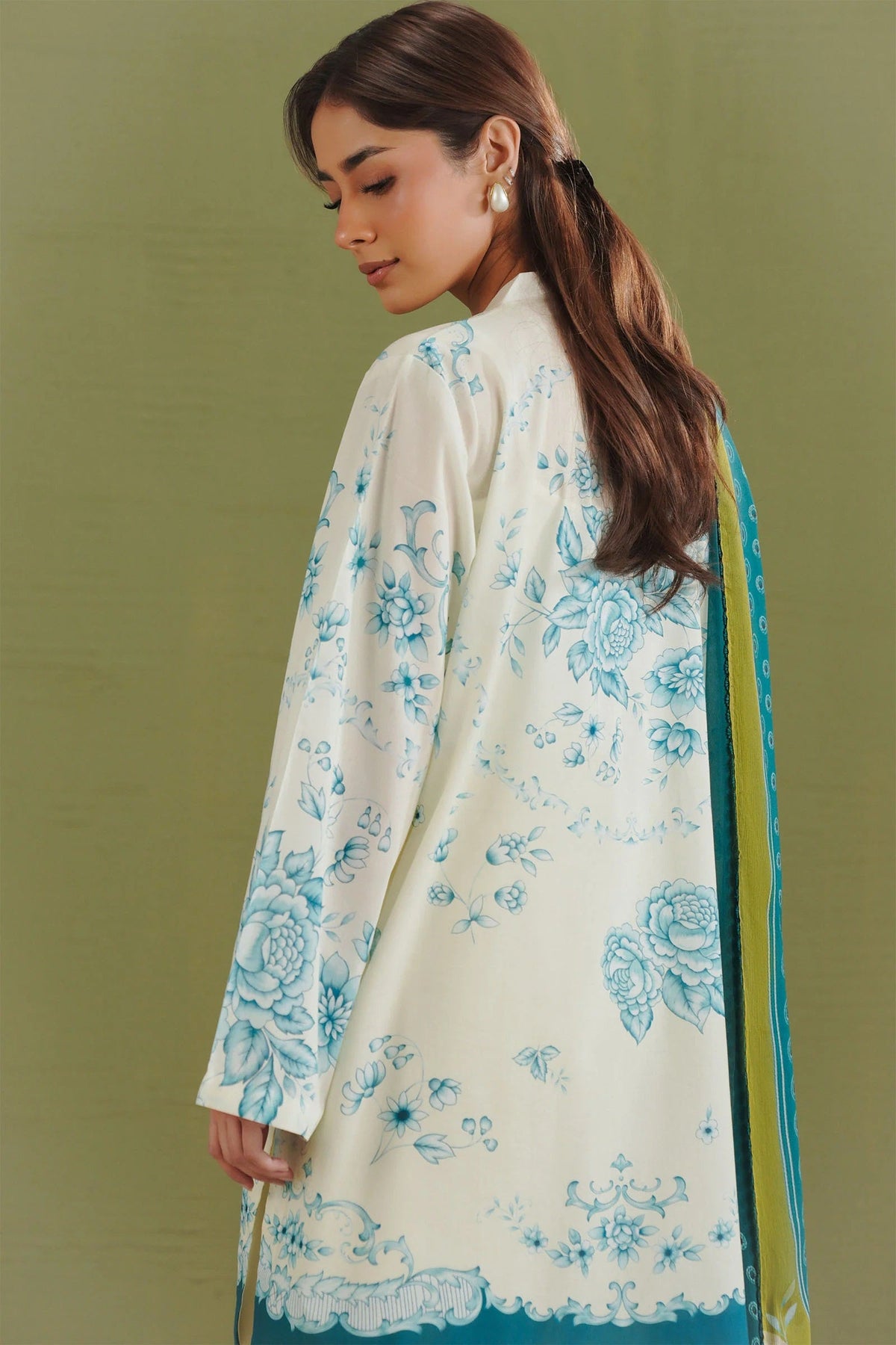 Coco Lawn Prints By Zara Shahjahan D-02A, photo 2