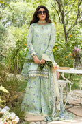Elaf Print Lawn ECD-02B – Elaf 3-piece unstitched suit