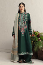 Coco Winter By Zara Shahjahan D-02B – Zara Shahjahan 3-piece unstitched suit