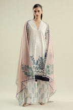 Coco Cambric Prints By Zara Shahjahan D-02B (Muse) – Zara Shahjahan 3-piece unstitched suit