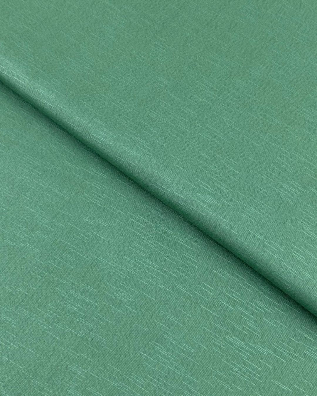 Silk Karandi – Green (SKK-W26-0002), plain karandi fabric by the meter