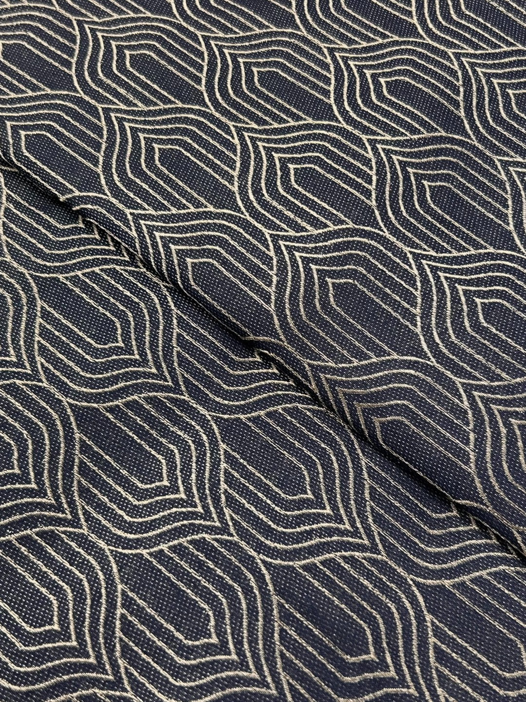 Gold Jacquard Lawn – Green (GJL-W26-0002), self-textured lawn fabric by the meter