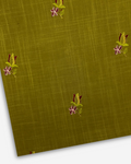 Embroidered Lawn – Green fabric