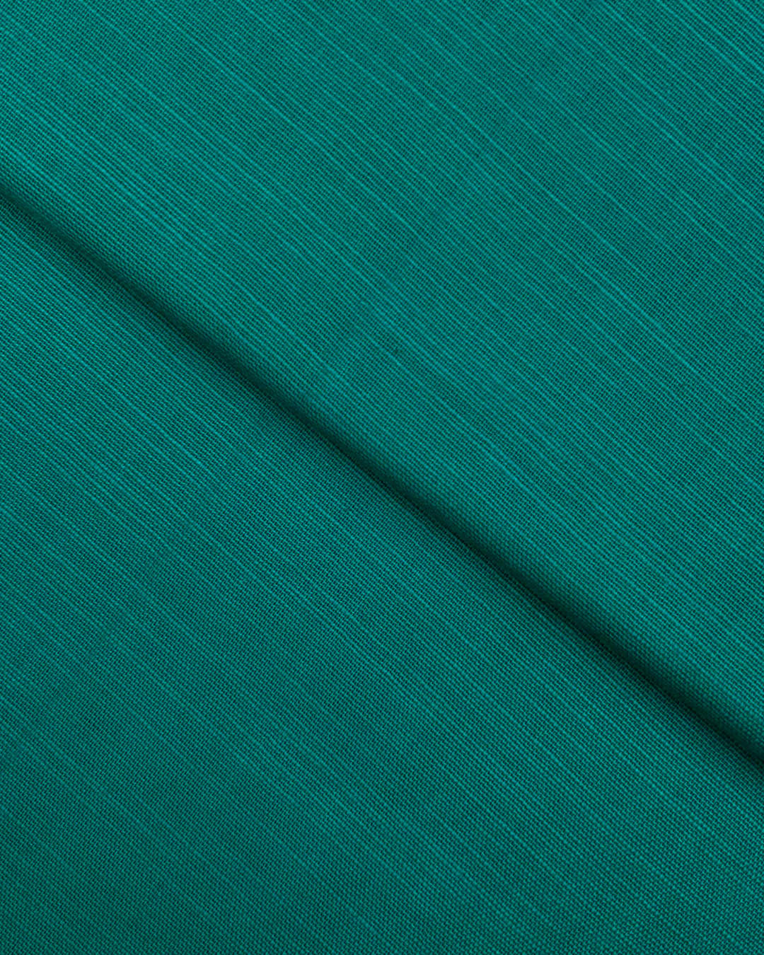 Slub Khaddar – Sea Green (SSK-W25-0029), plain khaddar fabric by the meter