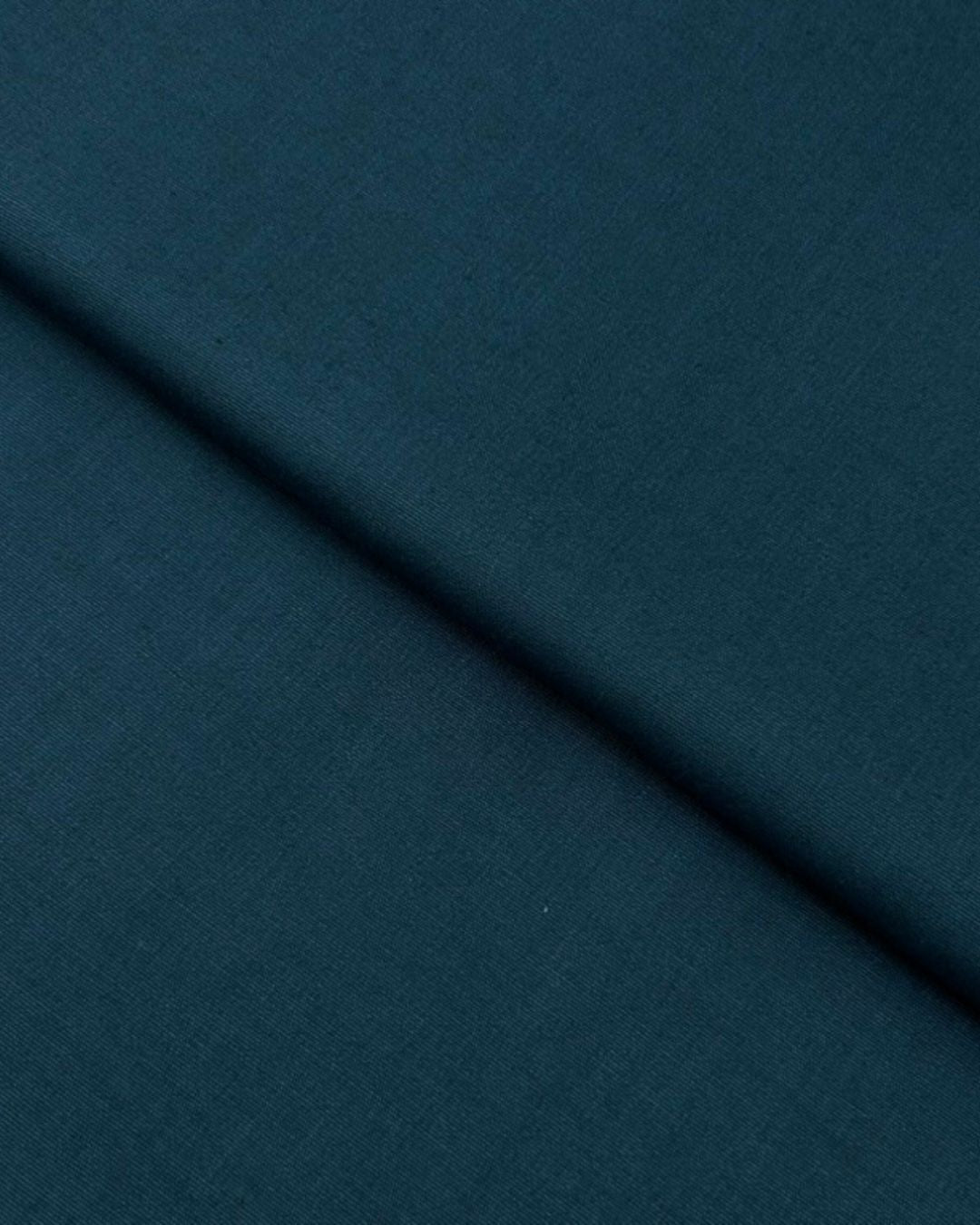Wool Marina – Teal Blue, plain marina fabric by the meter