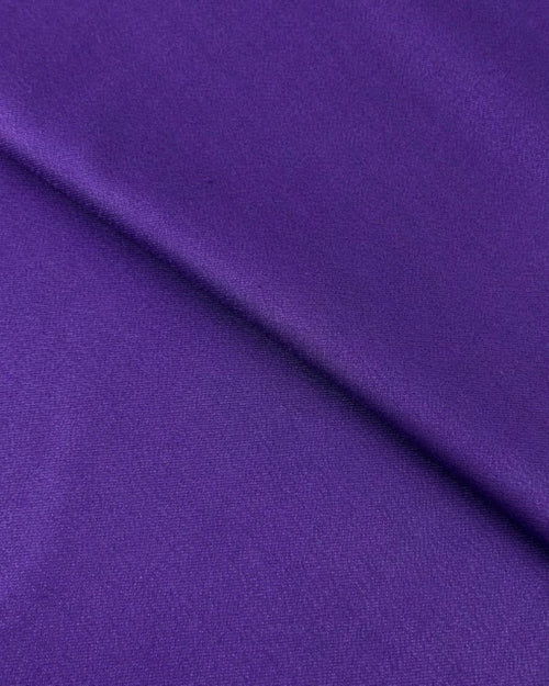 Alpine Velvet – Purple, plain velvet fabric by the meter
