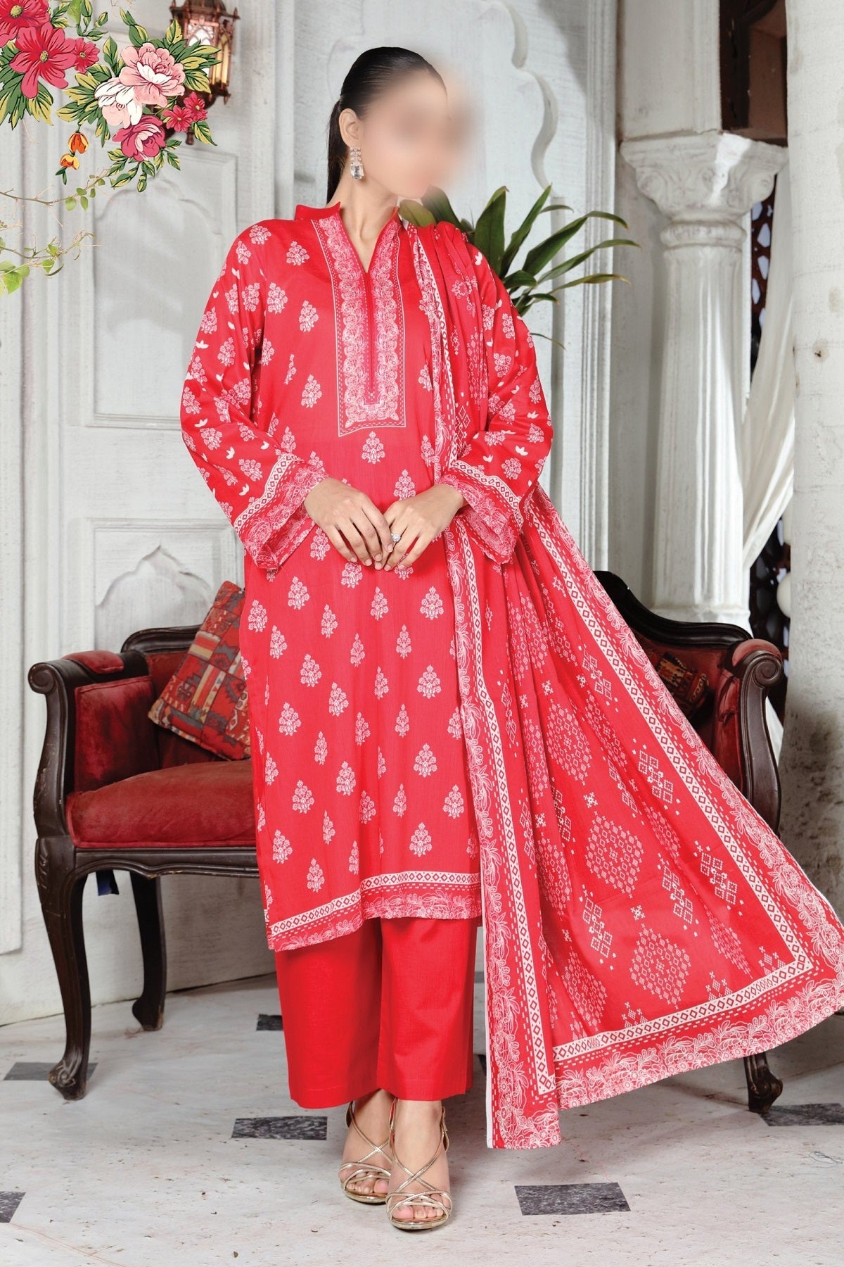 Oriens Print Lawn RL-312 by Colorita – Colorita 3-piece unstitched suit
