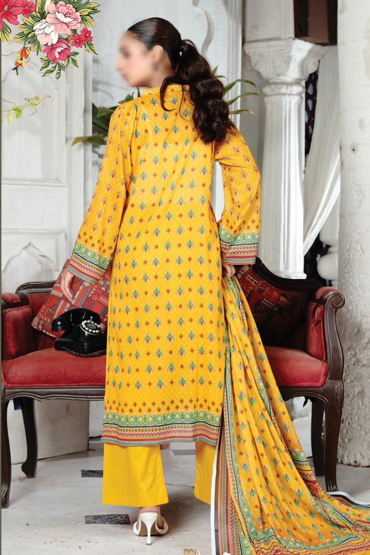 Oriens Print Lawn RL-318 by Colorita, photo 2