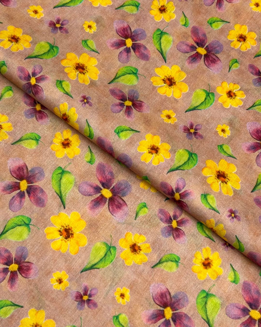 Rang e Bahar Digital Print Lawn fabric