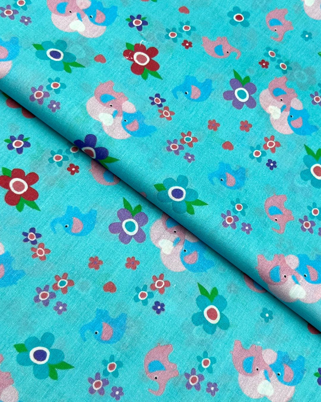 Kids Print Lawn fabric