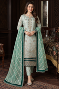 Dressline Shadmani Formal Wear FB-255 – Dressline 3-piece unstitched suit