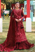 Bin Ilyas Carnival Luxury Lawn 34B – Bin Ilyas 2-piece unstitched suit