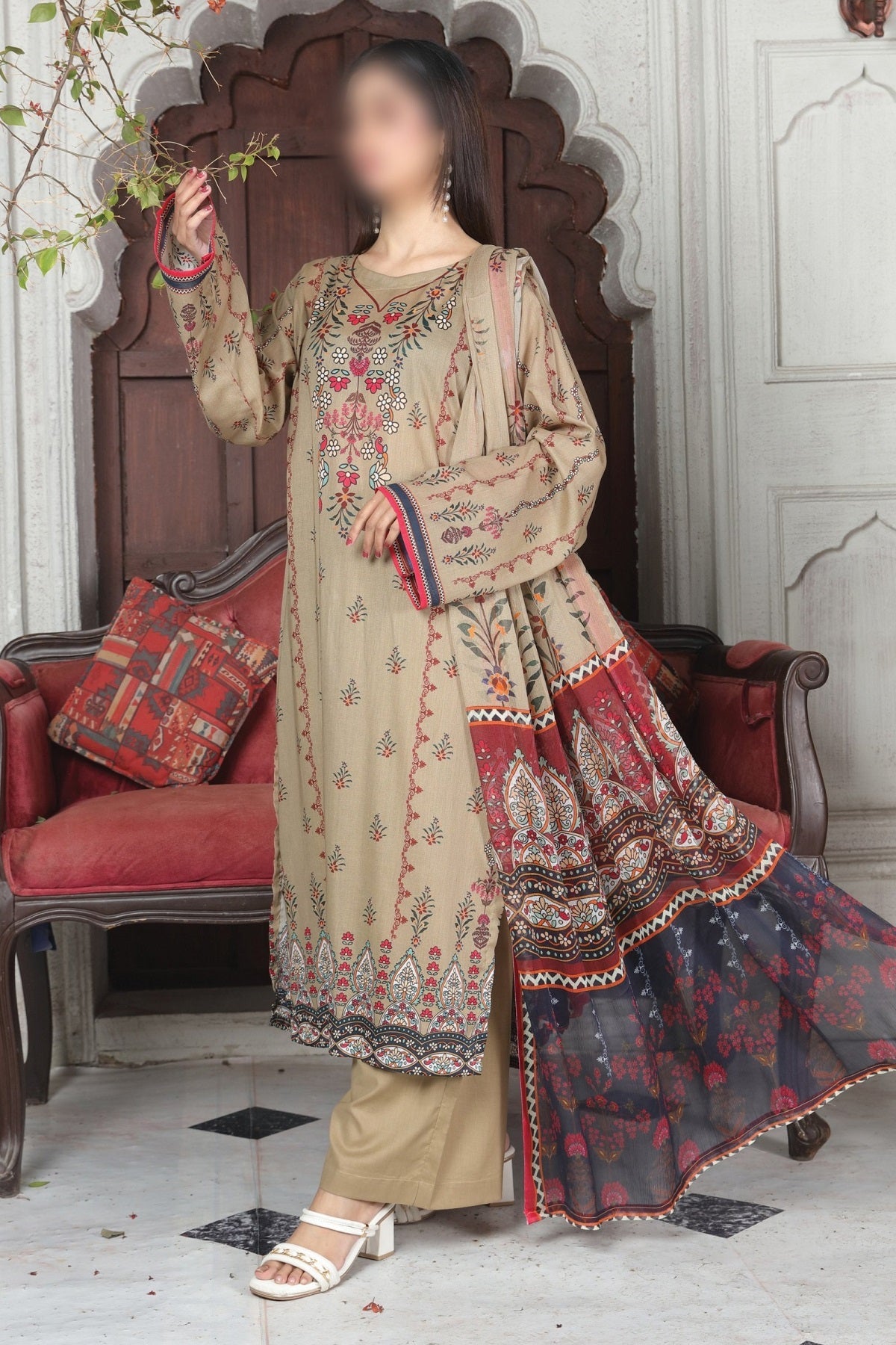 Alishba Print Lawn RL-3775 by Colorita – Colorita 3-piece unstitched suit