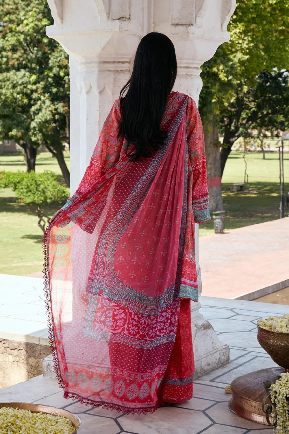 Kahf Aangan Print Lawn KPS-3A, photo 2