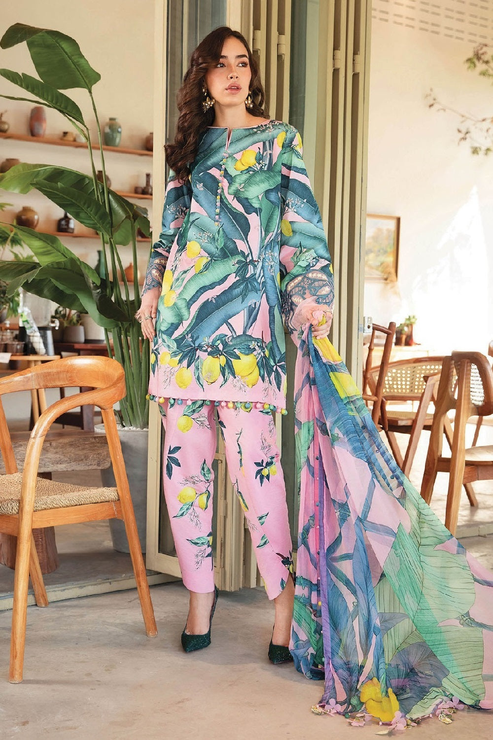 Maria B Mprints Lawn D-03B – Maria B 3-piece unstitched suit