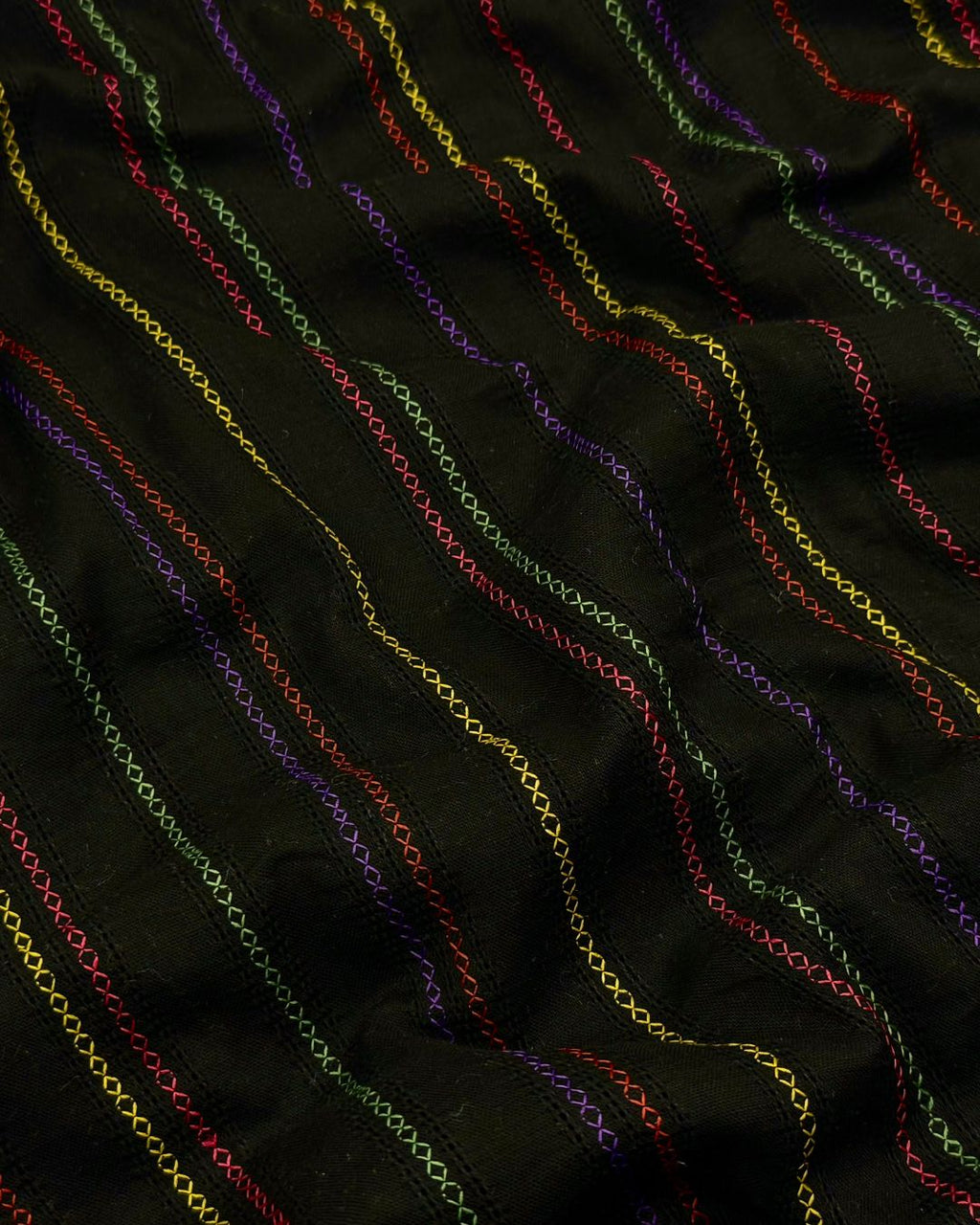 Katpana Lawn – Black fabric