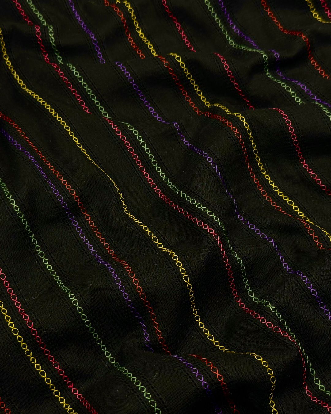 Katpana Lawn – Black fabric